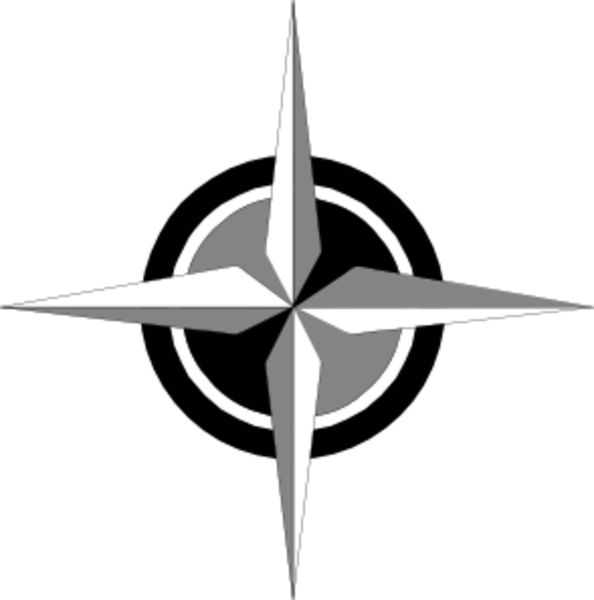 Anonymous Compass Rose Med - Compass Rose (633x640)