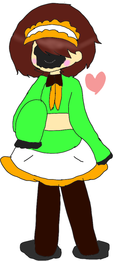 Empty Chara By Shakey-shake - Cartoon (400x908)