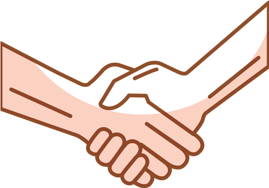 Hand Shake Isolated Icon - Agreement Symbol (550x550)