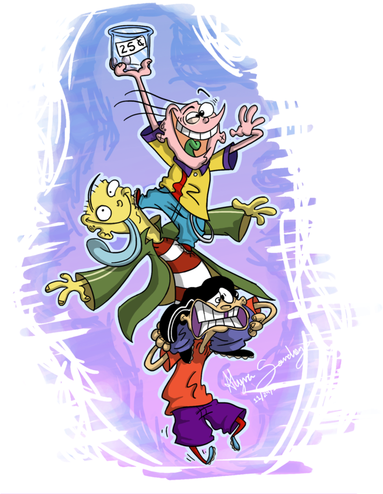 Ed, Edd, And Eddy - Ed Edd N Eddy Background (779x1025)