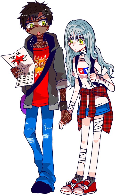 Costume Fiction Mangaka Homo Sapiens - Cartoon (600x847)