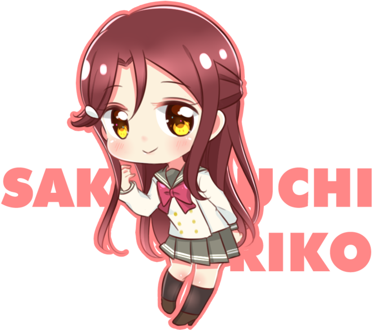School Idol Festival Anime Chibi Love Live Sunshine - Chibi Riko Love Live (800x800)