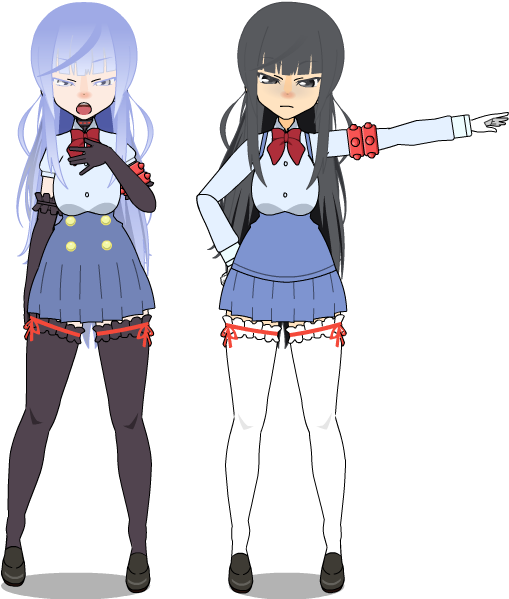 Yandere Simulator Megami Saikou [ Exports] By Cragy-paste - Kisekae Hot School Uniforms (532x599)