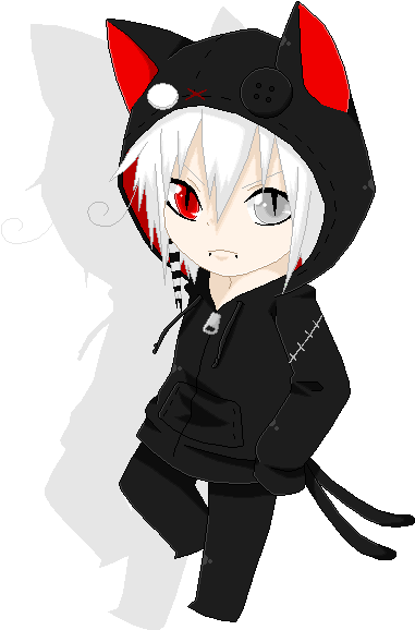Anime For > Chibi Anime Boy With Hoodie - Chibi Anime Boy (413x598)