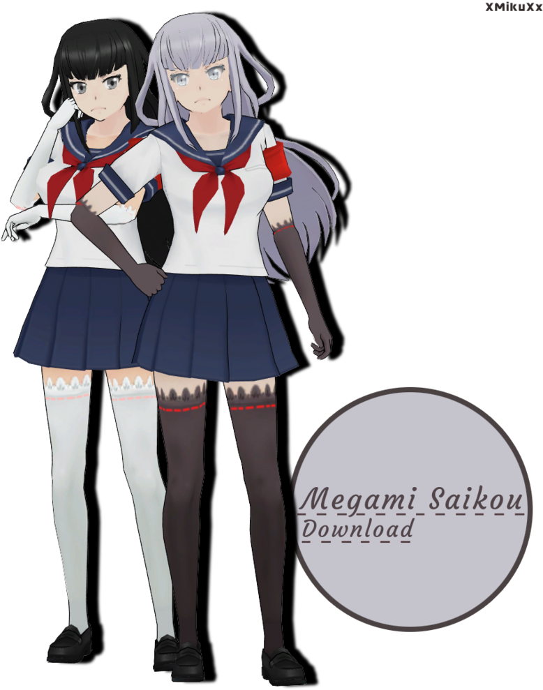 Mmd Yandere Simulator Megami Saikou Download By Xmikuxx - Yandere Simulator Megami Saikou Mmd (805x992)