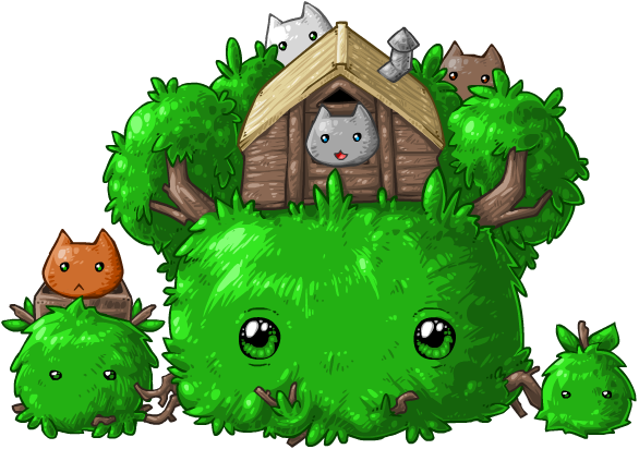 Big Bush By Kupogames - Bullet Heaven 2 Foes (586x412)