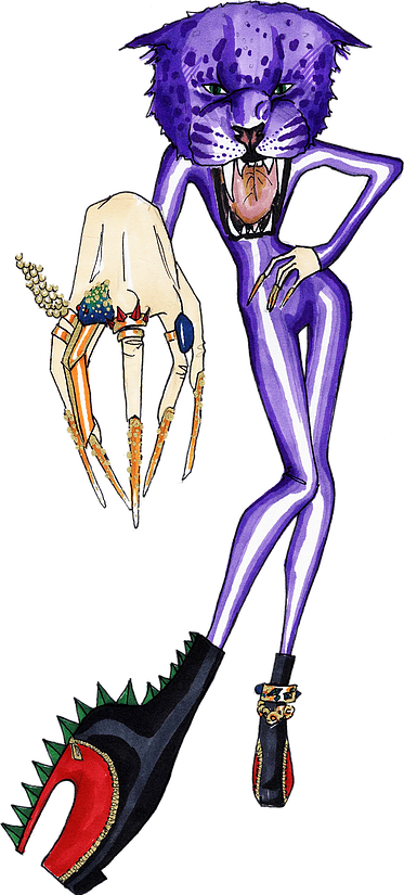 Fashion Illustration (373x825)