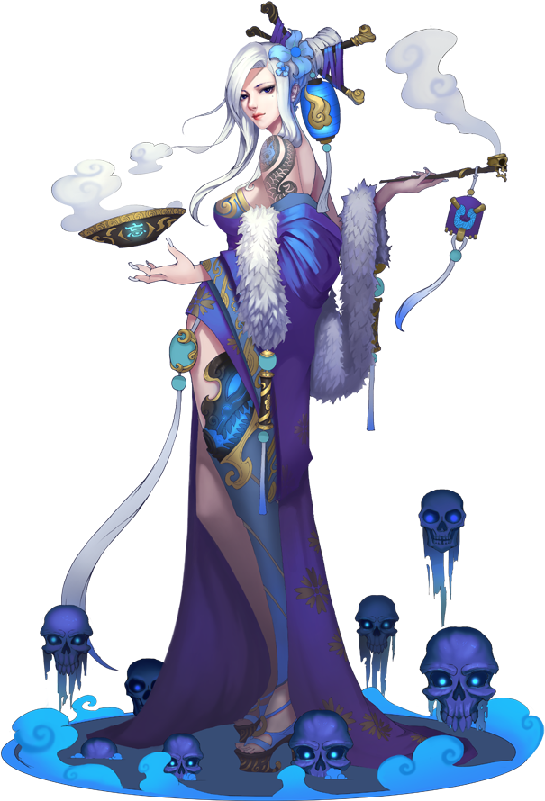 Creature Concept, Female Characters, Artwork, Anime, - Illustration (640x1056)
