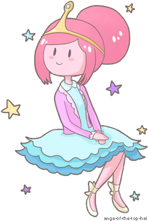 Adventure Time Princess Bubblegum Fan Art - Gif Princess (323x461)