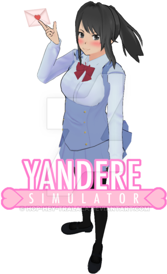 {mmd X Yandere Simulator} Druelbozo Uniform Edit By - Mmd Yandere Simulator Uniform (400x571)