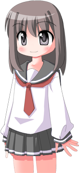 User Image User Image - Chibi School Girl Transparent (300x400)