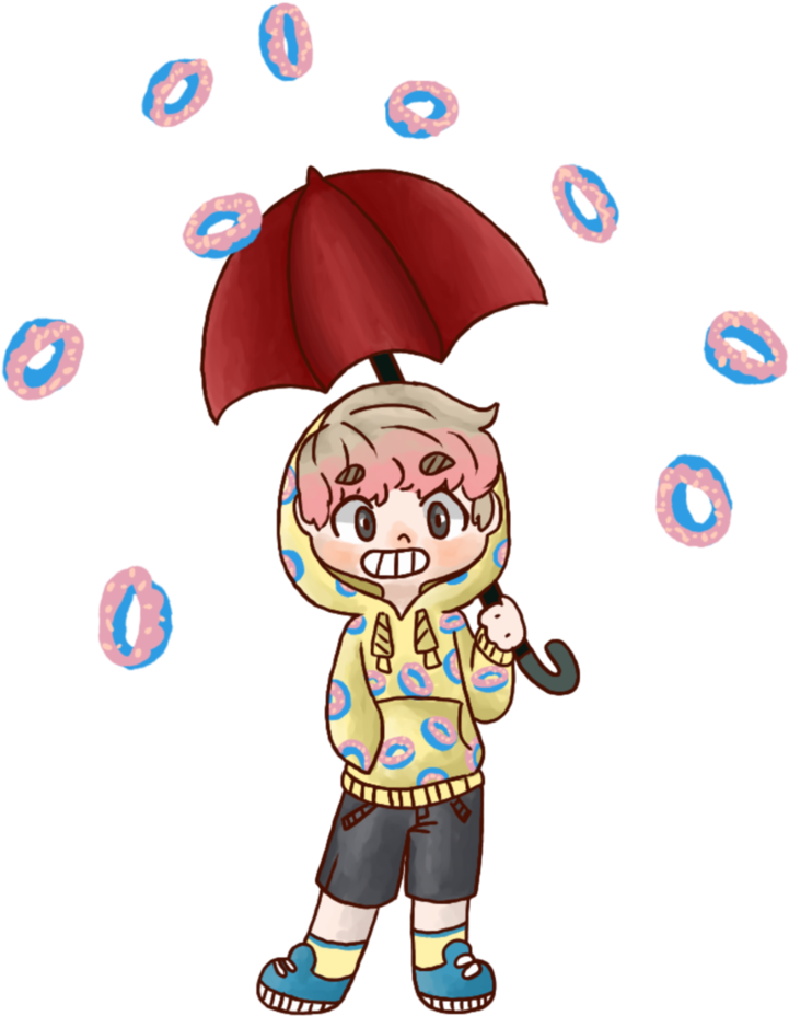 Its Raining Donuts By Taeqii - Its Raining Donuts - Mark Tuan Got7 Unisex T-shirts (783x1021)