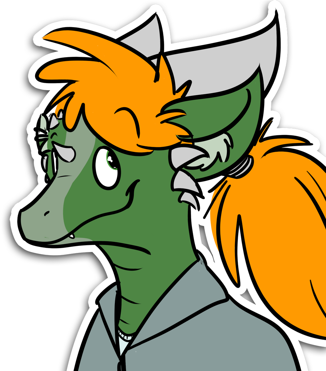 ✨🏳 🌈 Lesser Screamfox 🏳 🌈✨ On Twitter - Cartoon (1200x1200)