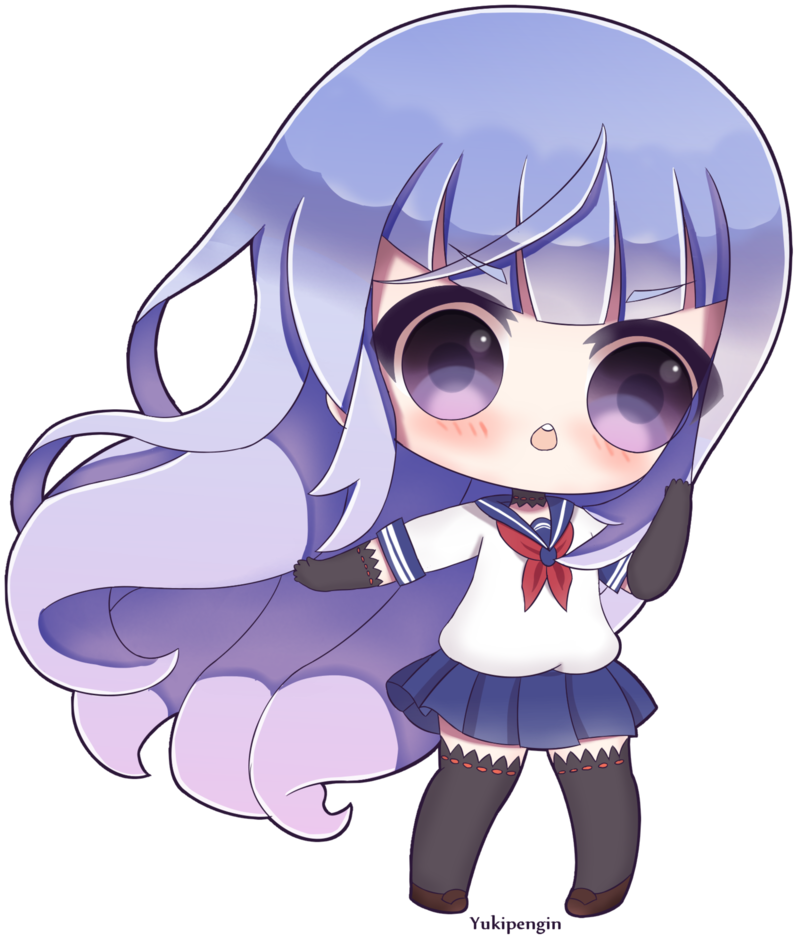 Megami Saikou Chibi By Yukipengin - Yandere Simulator Megami Chibi (824x969)
