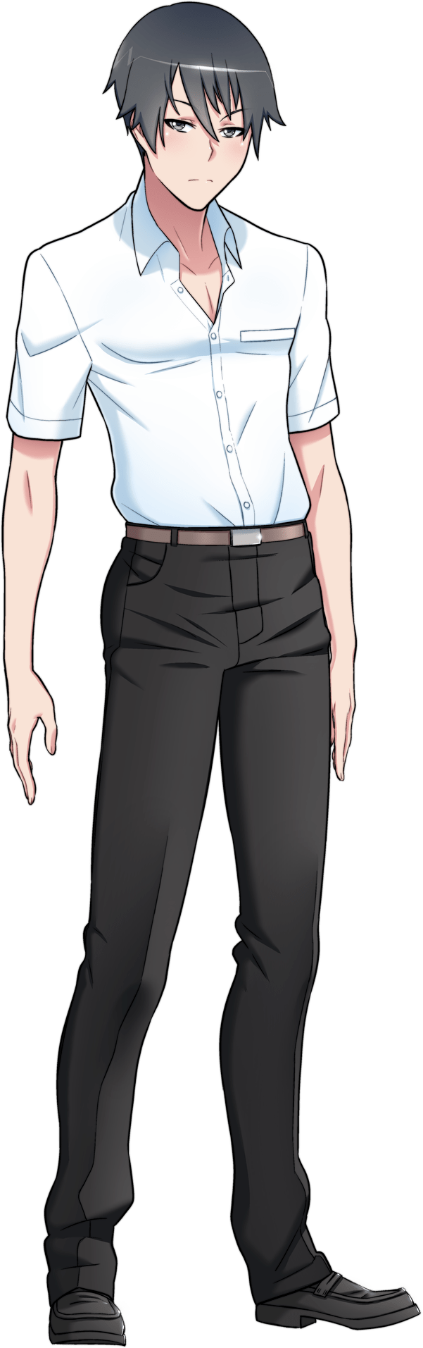 Yandere Simulator Ayano Male (601x1913)