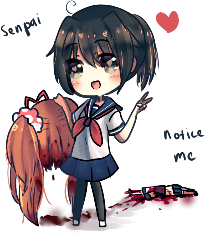 Imagenes De Yandere Chan (860x929)