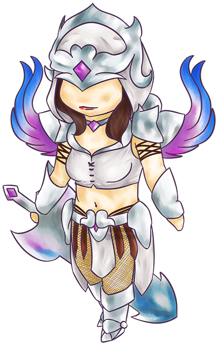 Nemesis Goddess Clip Art - Nemesis Goddess Chibi (500x759)