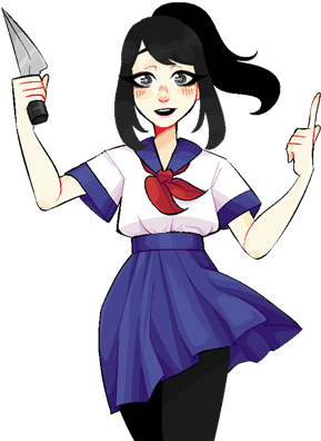 Yandere-chan [yandere Simulator] - Yandere Chan In Roblox (420x420)