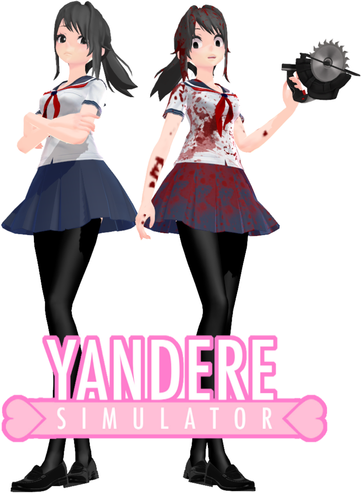 [mmd Yandere Simulator] Tda Yandere-chan Download By - Yandere Simulator Mmd Yandere Chan (779x1026)