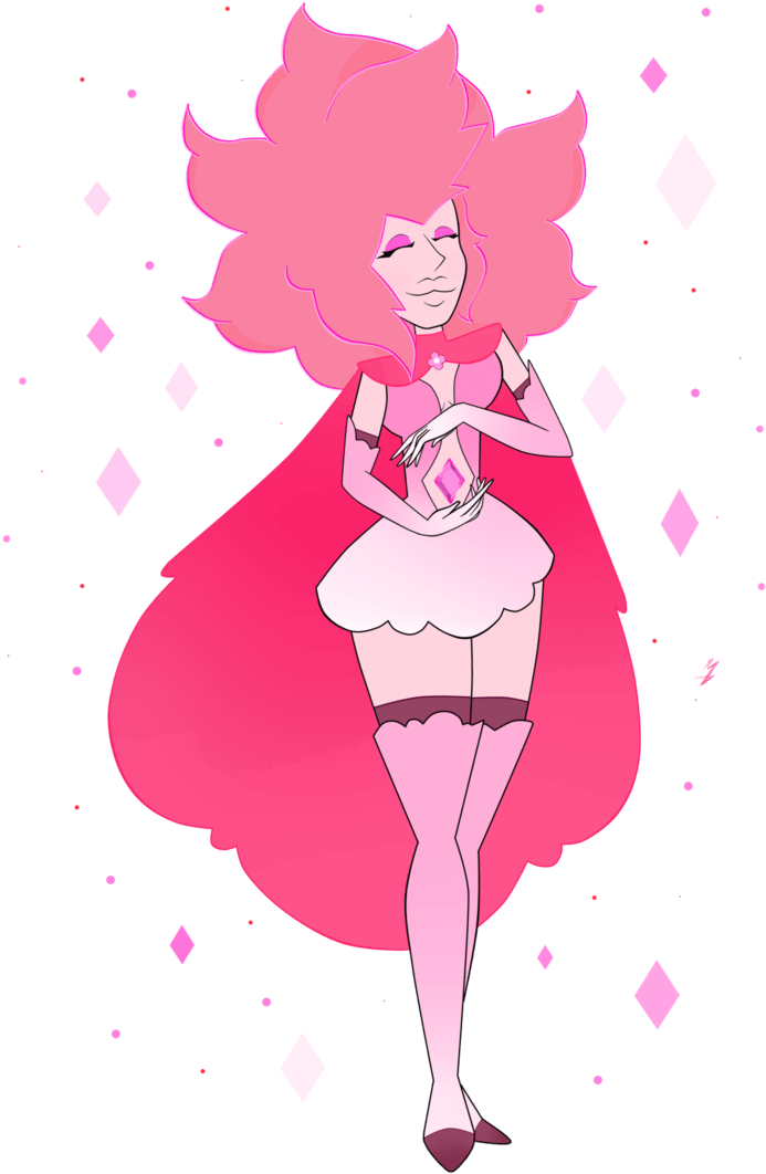 Pink Diamond Pedras Steven Universe (742x1077)