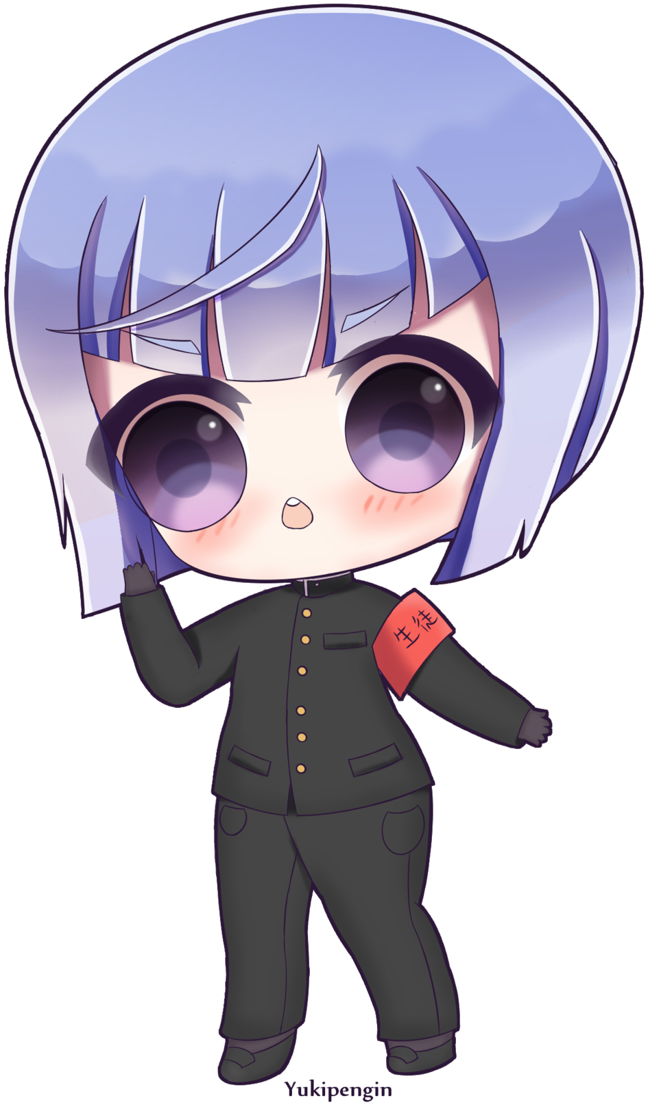 Megamo Saikou - Chibi Yandere Simulator (1024x1665)