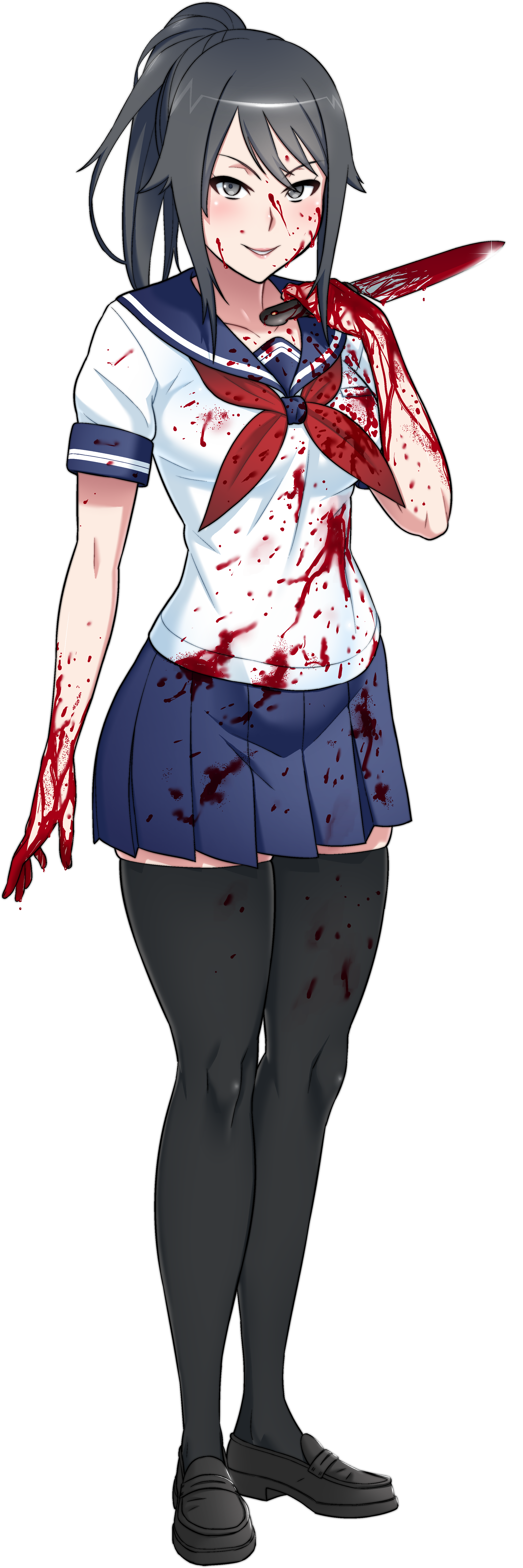 Yanderechan - Yanderechan (2571x7422)