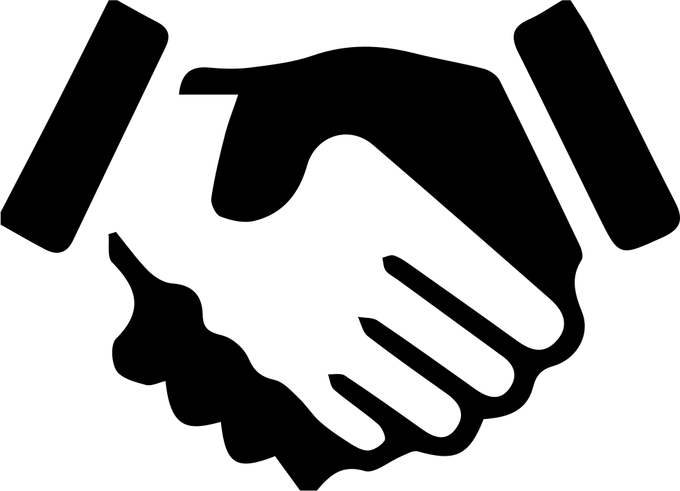 Handshake Svg Png Icon Free Download 277347 Onlinewebfonts - Shake Hands Icon Png (981x709)