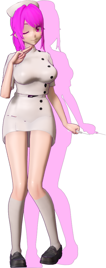 Mmd Yandere Simulator - Yandere Simulator (512x1100)