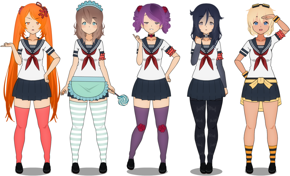 Yan Sim Rivals Set 1 By Pudding Ze Triggered - Cartoon (1024x649)