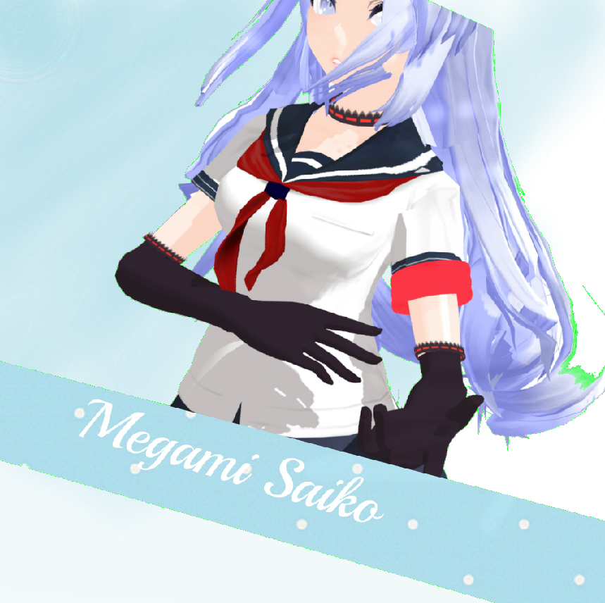Megami Saiko By Wasobi On Deviantart - Mmd Megami Saiko Dl (859x856)