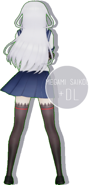 Download Link By Yanx20 - Mmd Megami Saiko Dl (408x671)