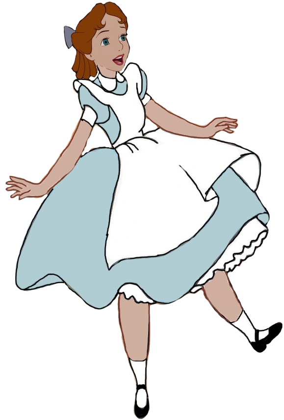 Wendy Darling As Alice Falling By Darthranner83 - Wendy Darling As Alice (782x990)
