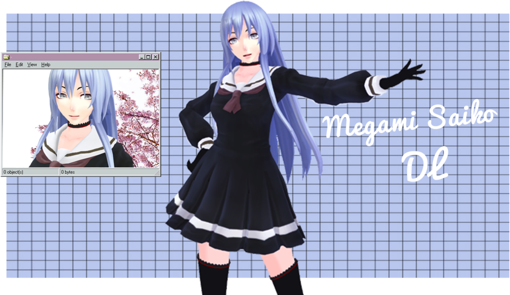 Mmd Megami Saiko Dl - Driver's License (1024x576)