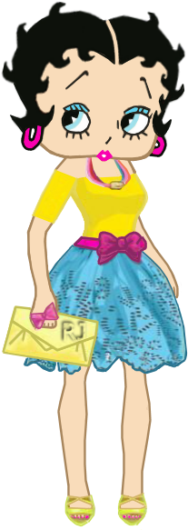 Summertime - Betty Boop Bikini (290x630)