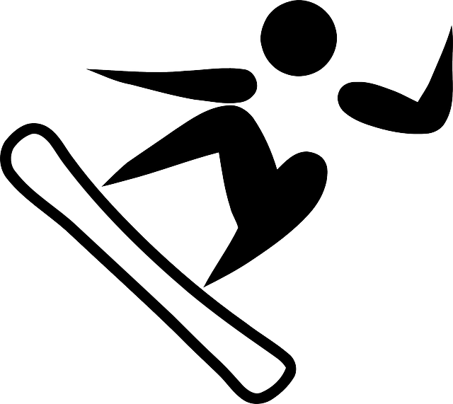Icon, Stick, Symbol, Silhouette, Girl, Sport - Winter Olympic Clip Art (640x571)