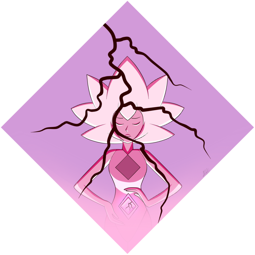 Pink Diamond Mural By Twilighermelon On Deviantart - Steven Universe Pink Diamond (894x894)