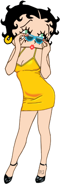 Bb Summertime - Betty Boop (300x610)