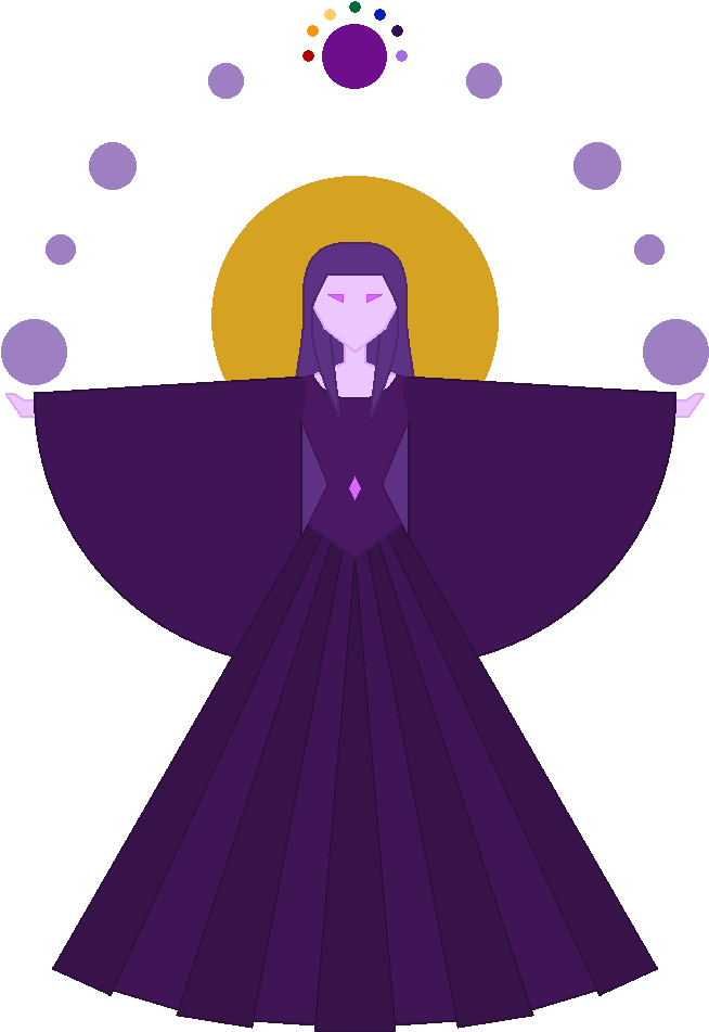 Violet Diamond Mural By Thelamianartist - Illustration (685x980)