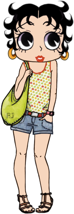 Summertime - Cartoon (300x750)