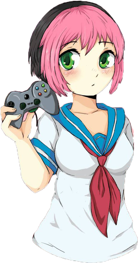 Game Yandere Simulator Clip Art - Пипи Осу (600x1000)