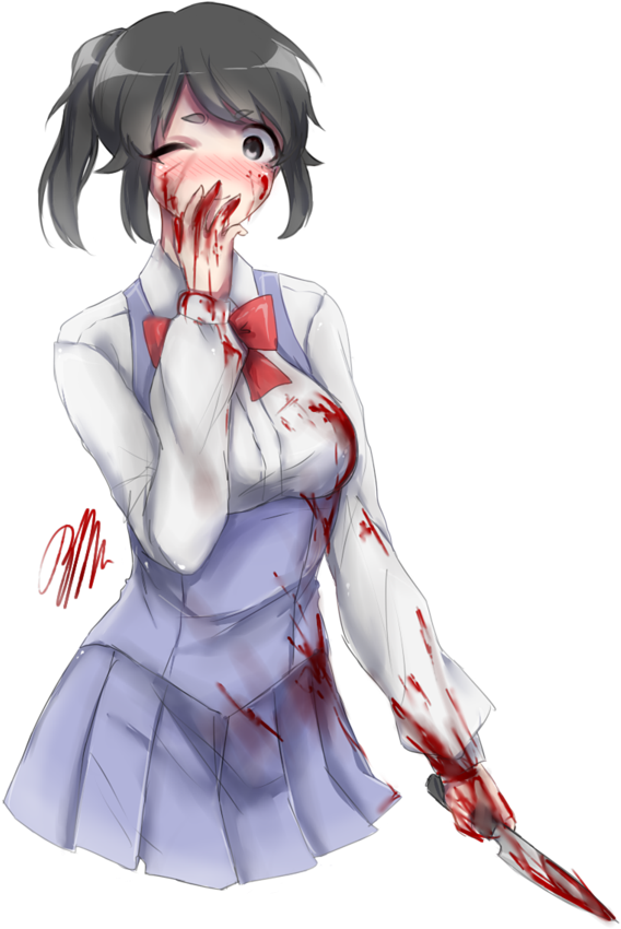 Yandere Simulator Video Game Fan Art - Yandere Simulator Png (822x971)