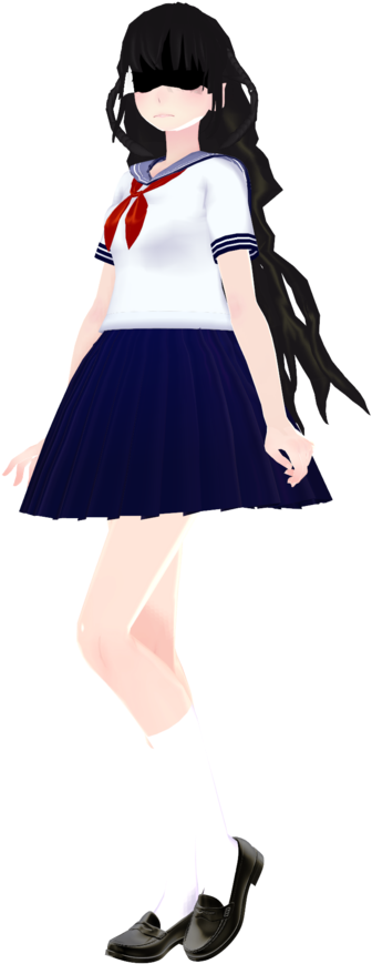 [mmd Yandere Simulator] Computer Girl Download By Nadeshikolo - Yandere Simulator Computer Girl (894x894)