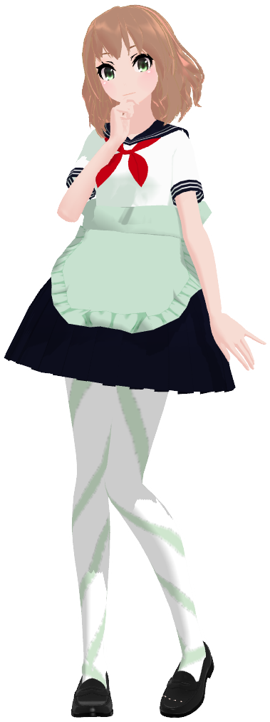 [yandere Simulator Mmd] Tda Amai Odayaka Download By - Mmd Amai Odayaka (463x1019)