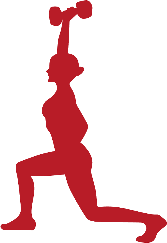 Dragon Athletic - Man Crossfit Silhouette Png (612x867)
