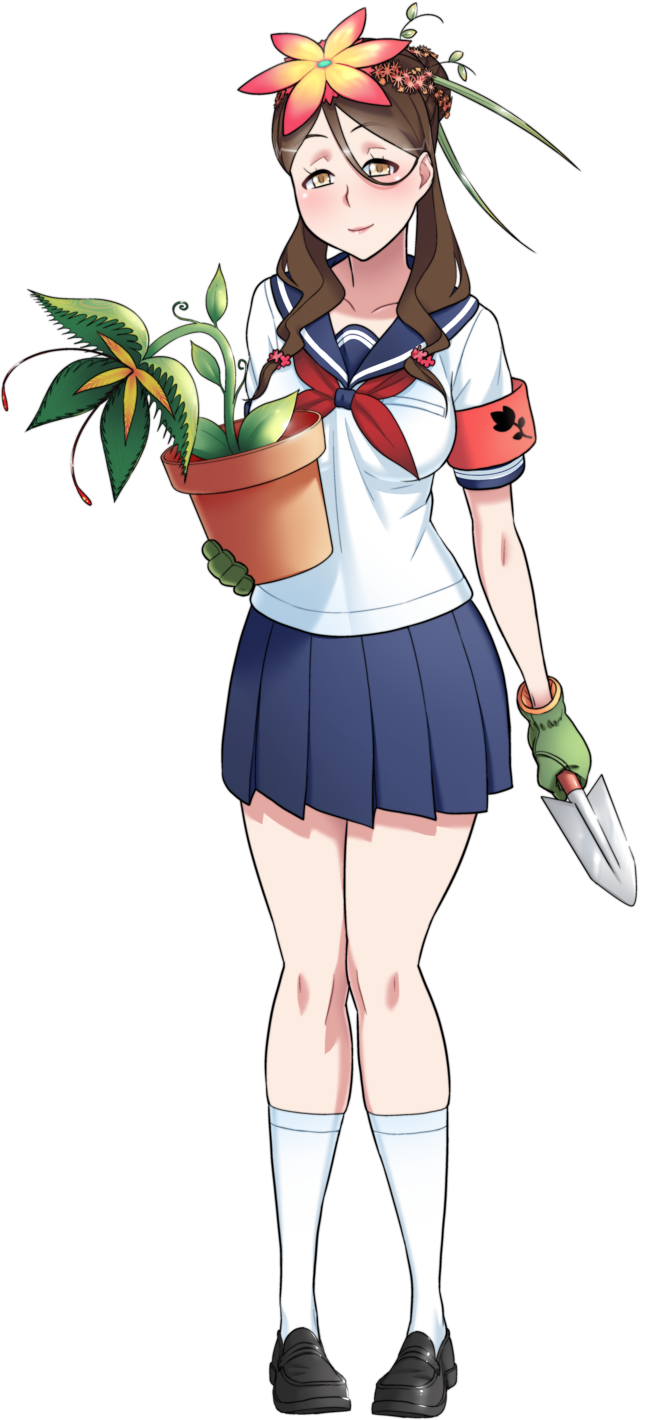 Gardening Leader Full Gardening Concept 1 - Yandere Simulator Uekiya Engeika (650x1420)