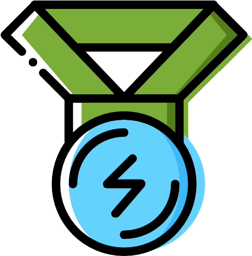 Achievable And Inclusive - Medal (512x512)