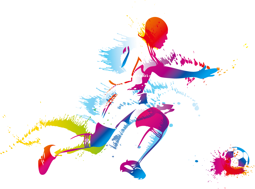 Football Player Mural Wall Decal Wallpaper - Coupe Du Monde 2014 (1181x1181)