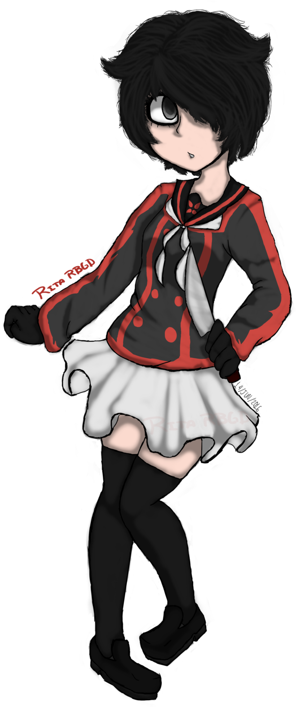 By Rita-shi52 - Yandere Simulator Old Yandere Chan (1024x1448)