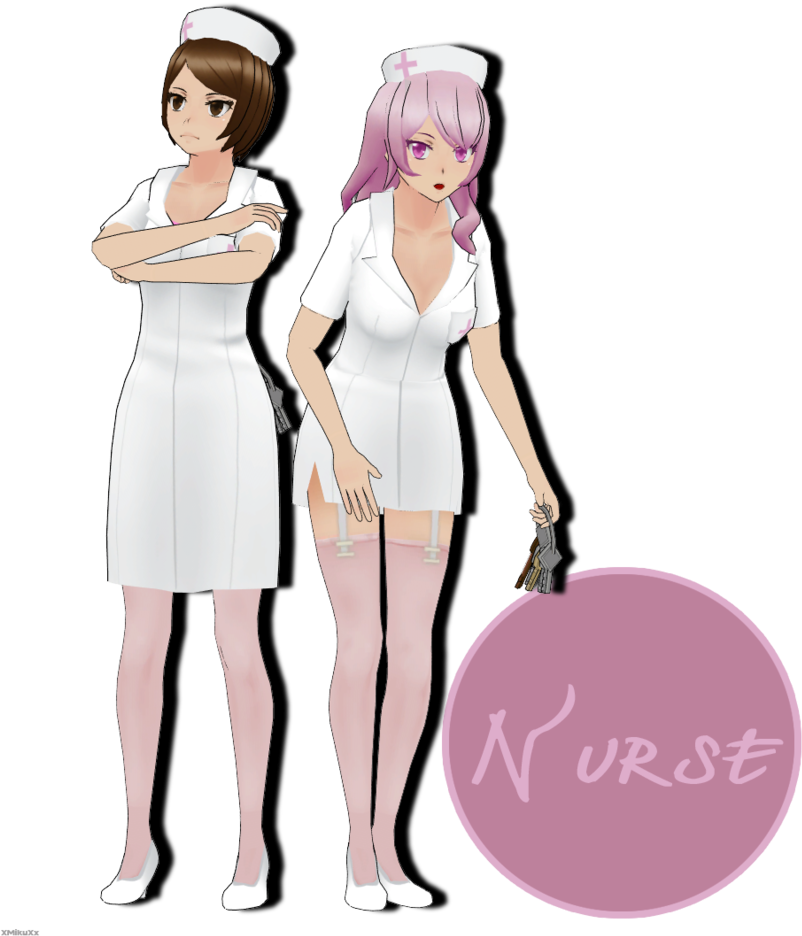 Mmd Yandere Simulator Nurse Download By Xmikuxx - Yandere Simulator (835x956)