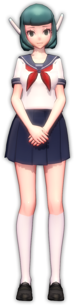 Mmd Yandere Simulator - Yandere Simulator Robot Chan (759x1052)